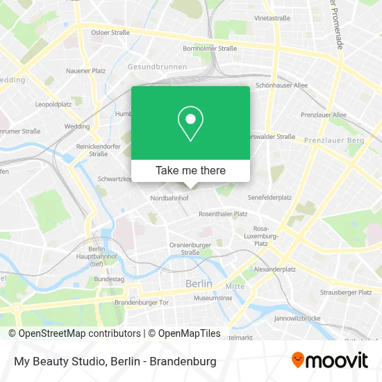 My Beauty Studio map