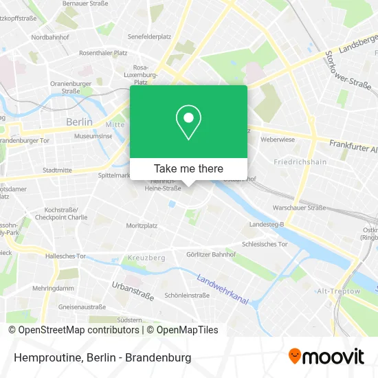 Hemproutine map