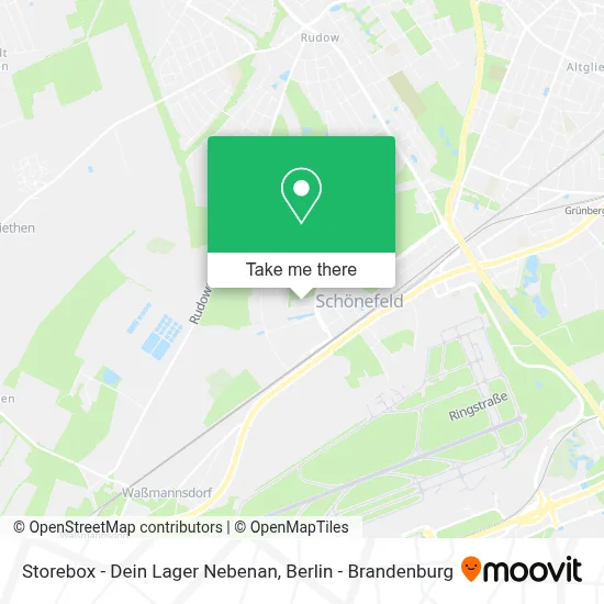 Storebox - Dein Lager Nebenan map