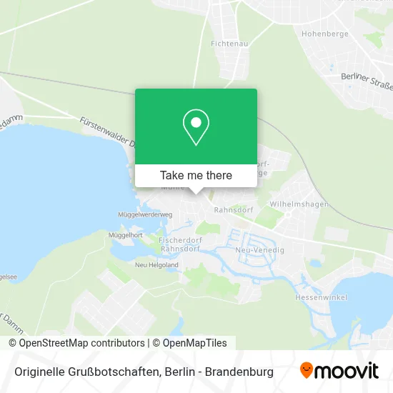 Originelle Grußbotschaften map
