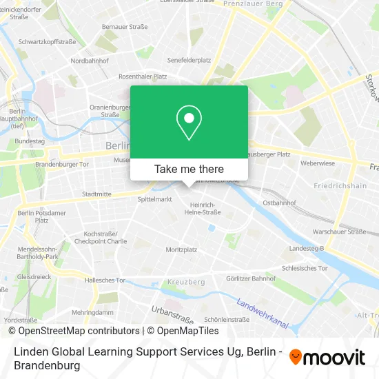 Linden Global Learning Support Services Ug map