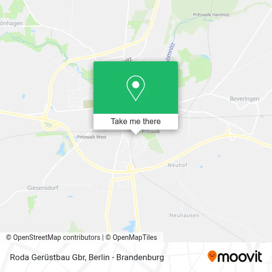 Roda Gerüstbau Gbr map