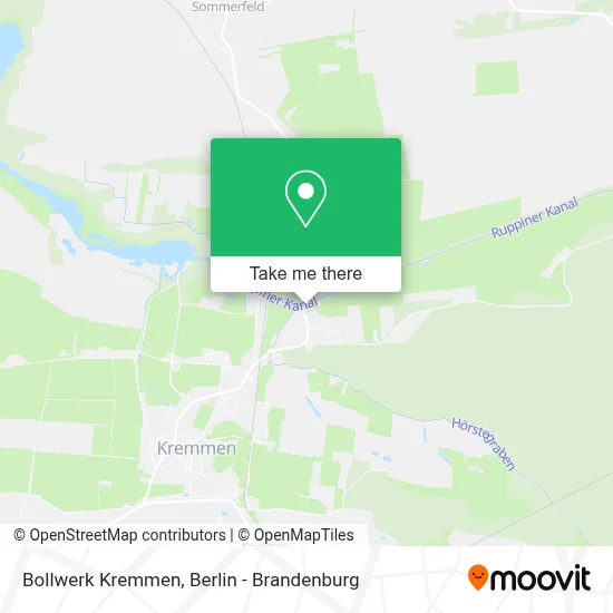 Bollwerk Kremmen map