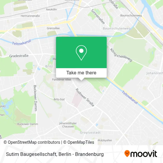 Sutim Baugesellschaft map