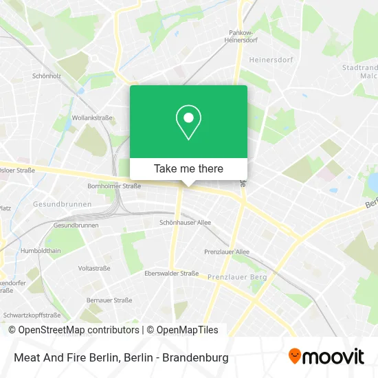 Meat And Fire Berlin map