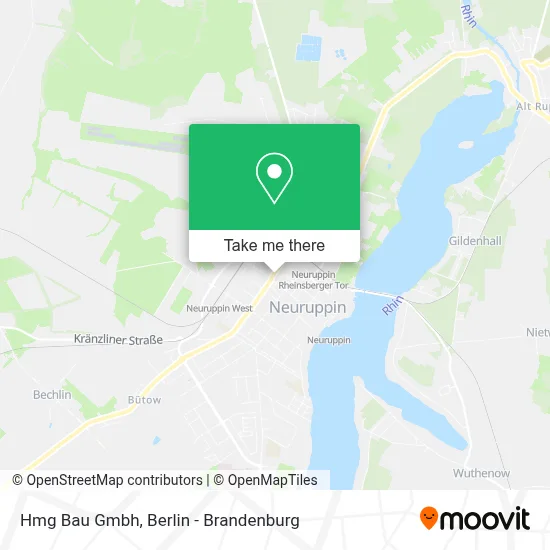 Hmg Bau Gmbh map