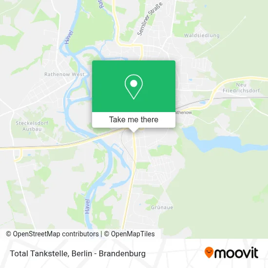 Total Tankstelle map