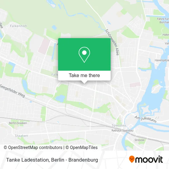 Tanke Ladestation map
