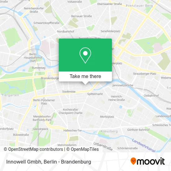 Innowell Gmbh map