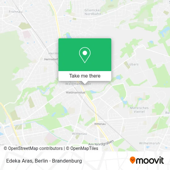 Edeka Aras map