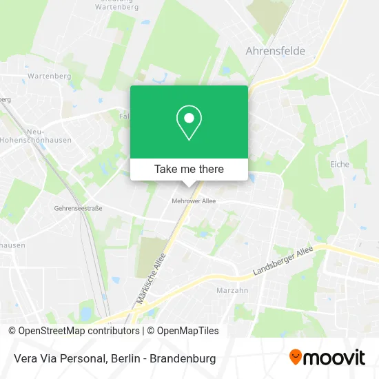 Vera Via Personal map