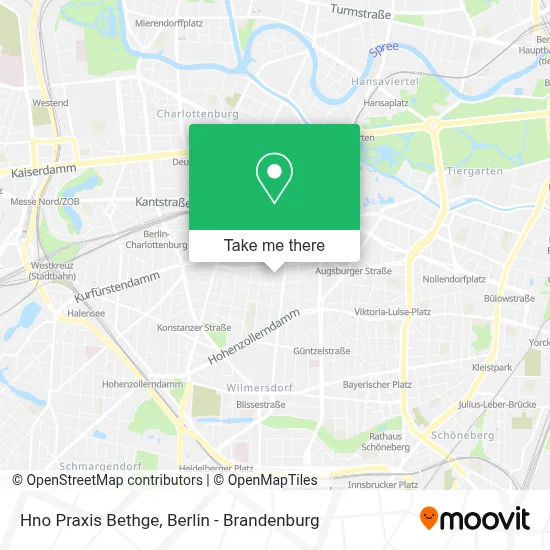 Hno Praxis Bethge map