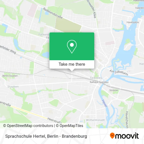 Sprachschule Hertel map