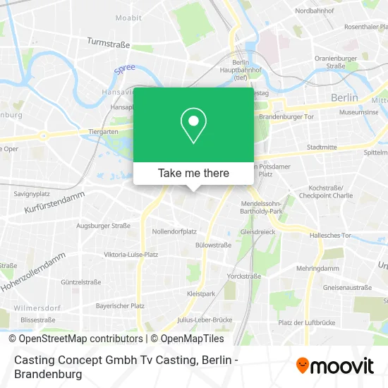 Casting Concept Gmbh Tv Casting map