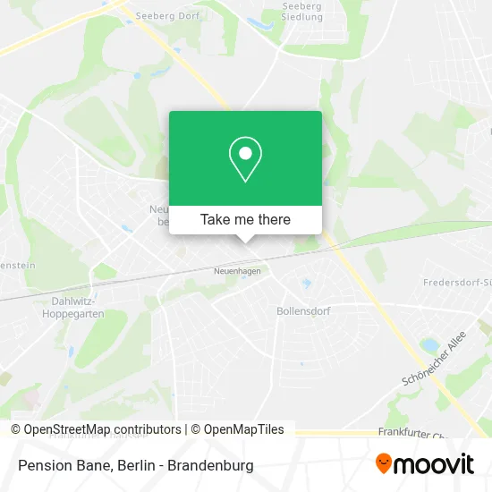 Pension Bane map