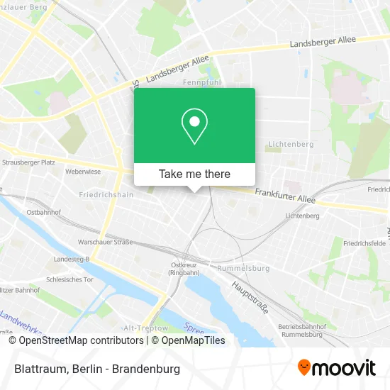Blattraum map