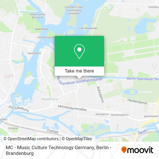 MC - Music Culture Technology Germany map