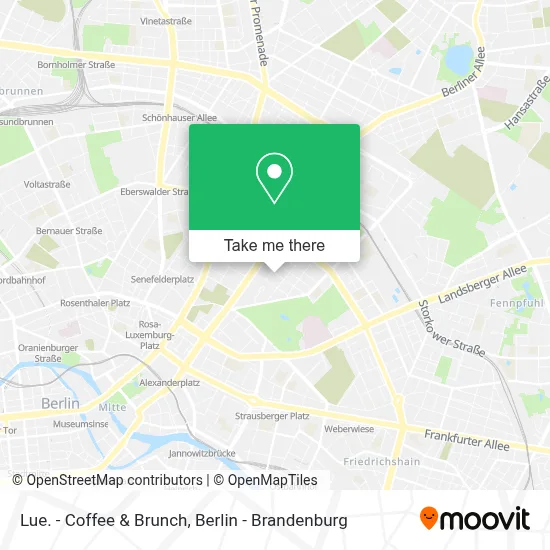 Lue. - Coffee & Brunch map