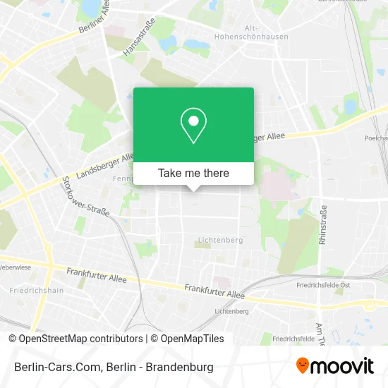 Berlin-Cars.Com map