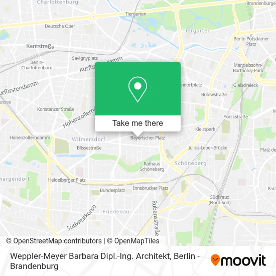 Weppler-Meyer Barbara Dipl.-Ing. Architekt map