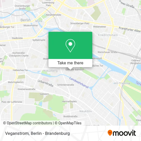 Veganstrom map