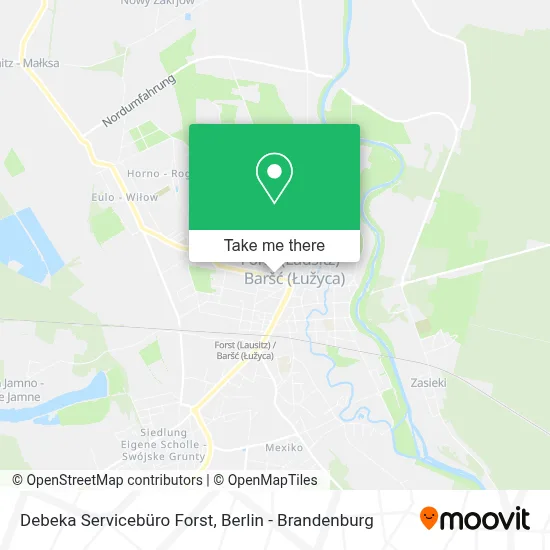 Debeka Servicebüro Forst map