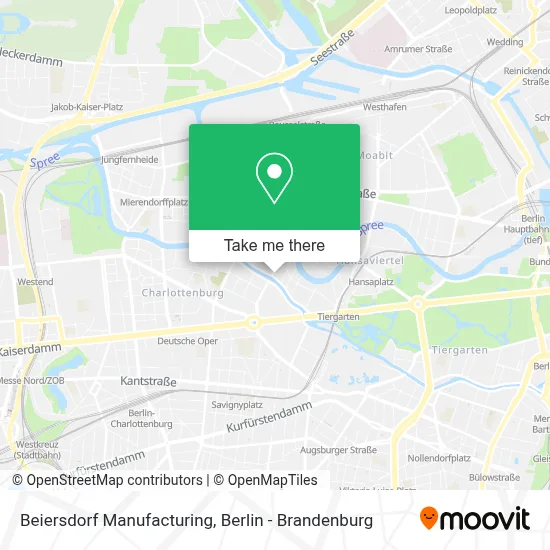 Beiersdorf Manufacturing map