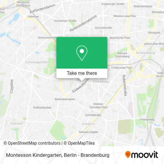 Montesson Kindergarten map