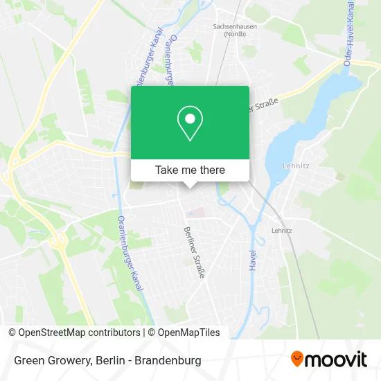 Green Growery map