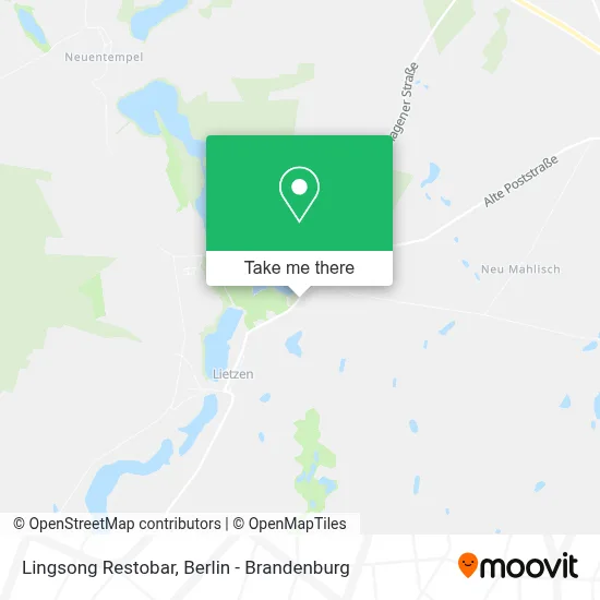 Lingsong Restobar map