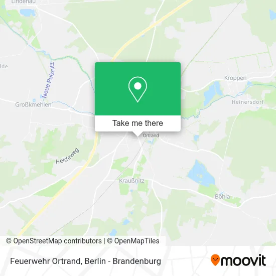 Feuerwehr Ortrand map