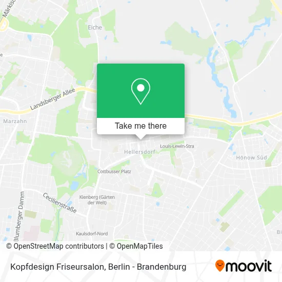 Kopfdesign Friseursalon map