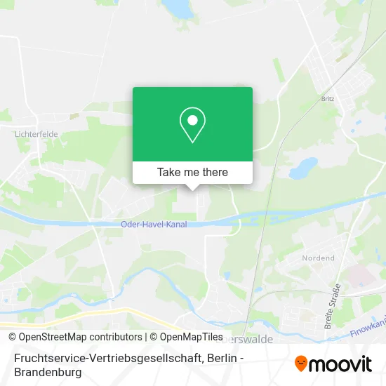 Fruchtservice-Vertriebsgesellschaft map