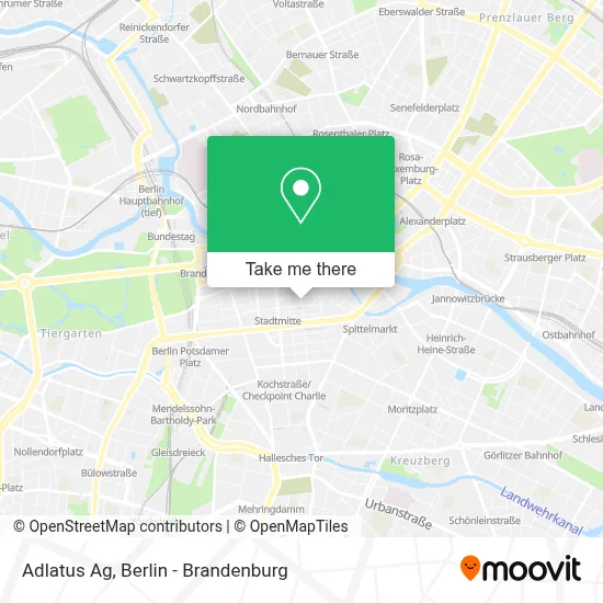 Adlatus Ag map