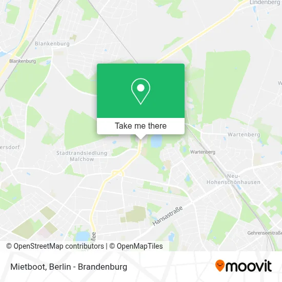 Mietboot map