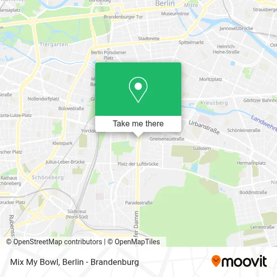 Mix My Bowl map