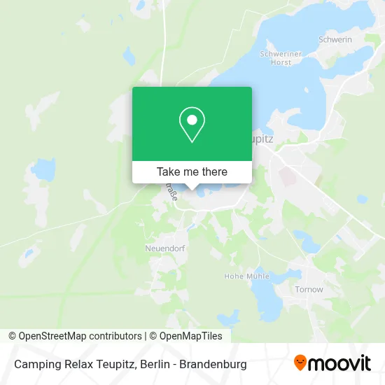 Camping Relax Teupitz map