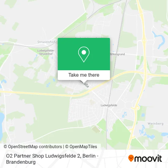 O2 Partner Shop Ludwigsfelde 2 map