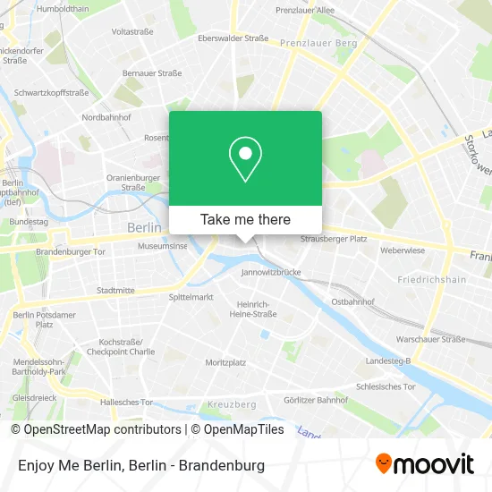 Enjoy Me Berlin map