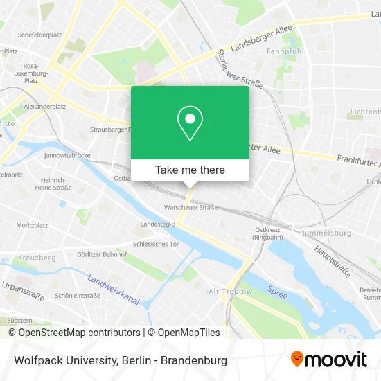 Wolfpack University map