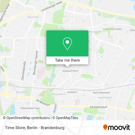 Time Store map