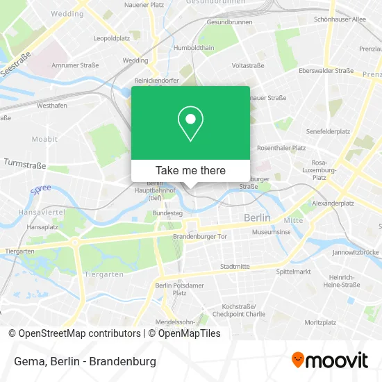 Gema map