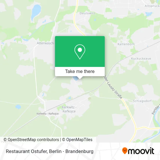 Restaurant Ostufer map