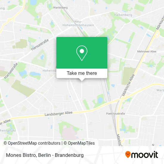 Mones Bistro map