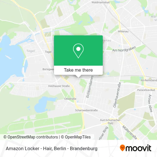 Amazon Locker - Hair map