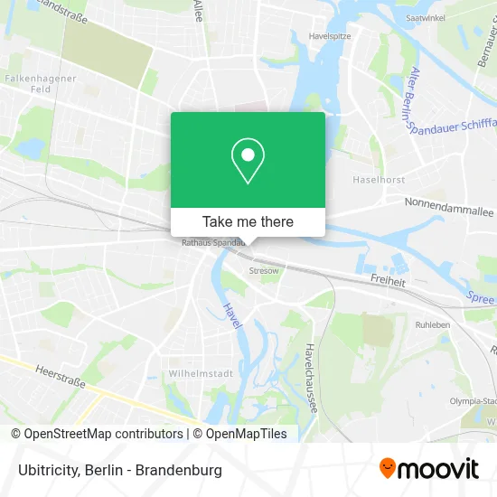 Ubitricity map