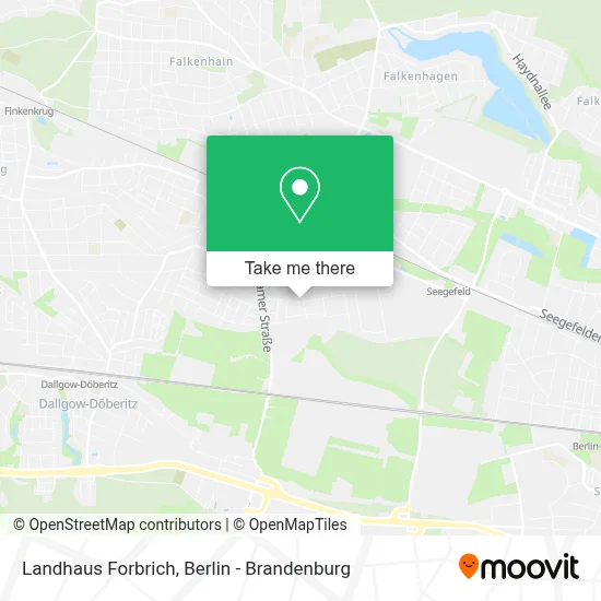 Landhaus Forbrich map
