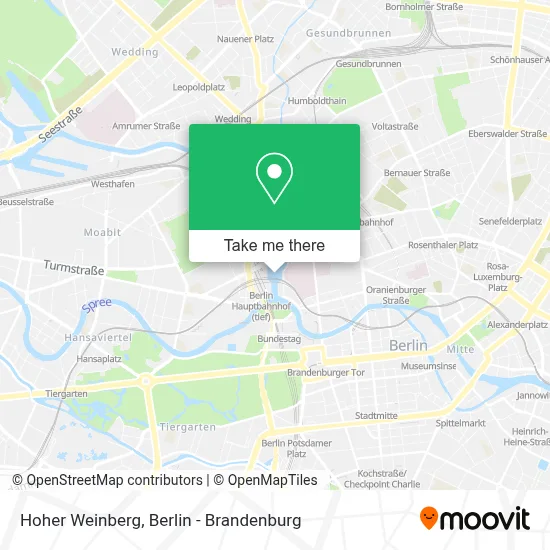 Hoher Weinberg map
