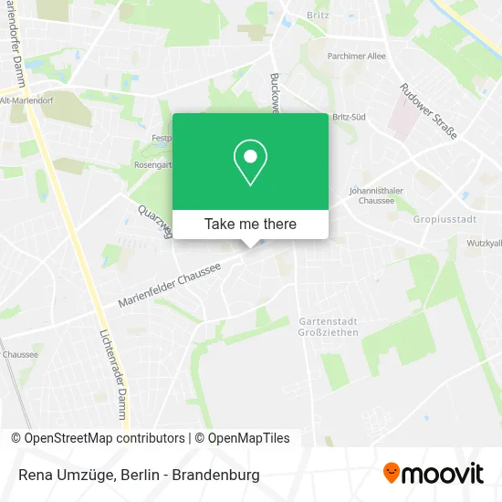 Rena Umzüge map