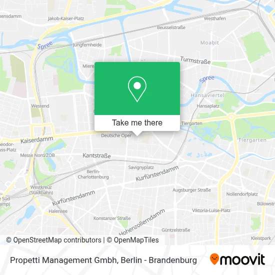Propetti Management Gmbh map